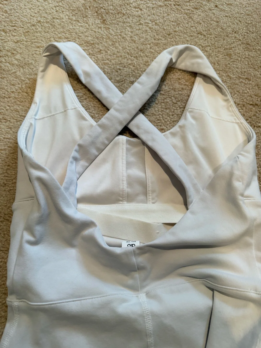 ALO AIRBRUSH PHYSIQUE BODYSUIT SIZE XS